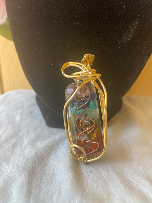 Orgonite Chakra Pendant