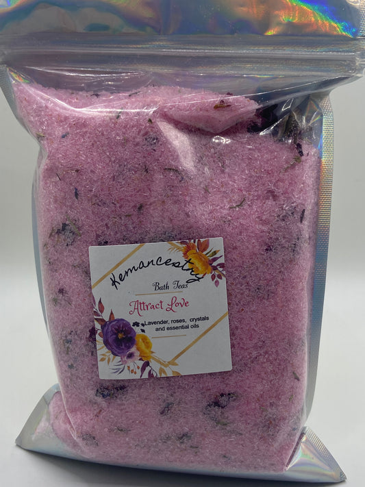 Atrract Love Bath Salt Crystal Infused, Atrract Love Bath Salt CrystalAtrract Love Bath Salt Crystal Infused, Atrract Love Bath Salt Crystal